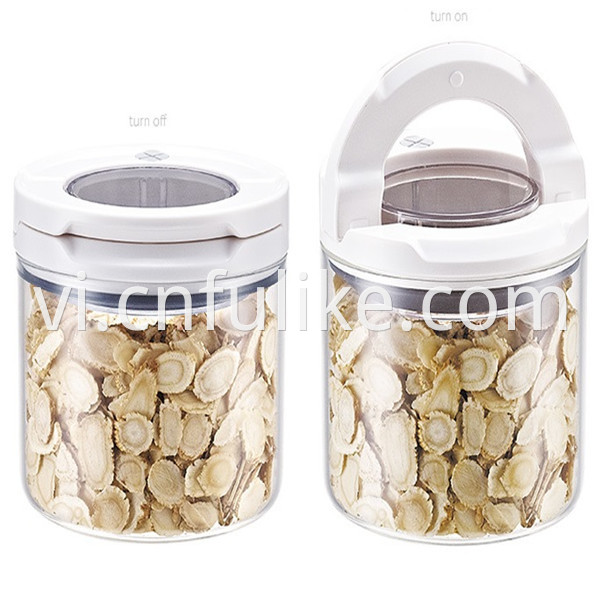 Clear Glass Canisters